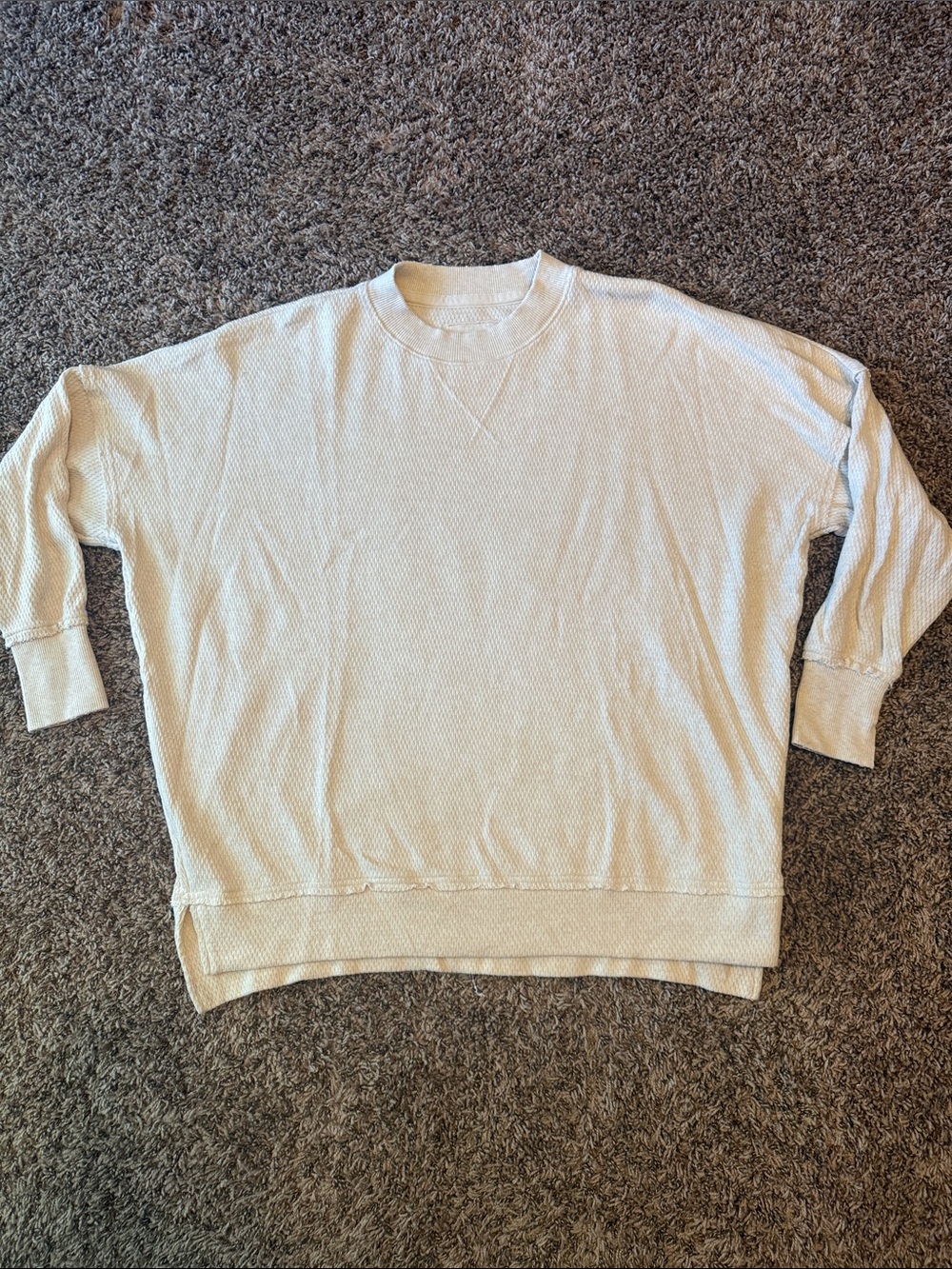 Aerie cream sweatshirt